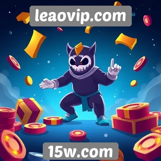 Variedade de jogos oferecidos no site leaovip.com